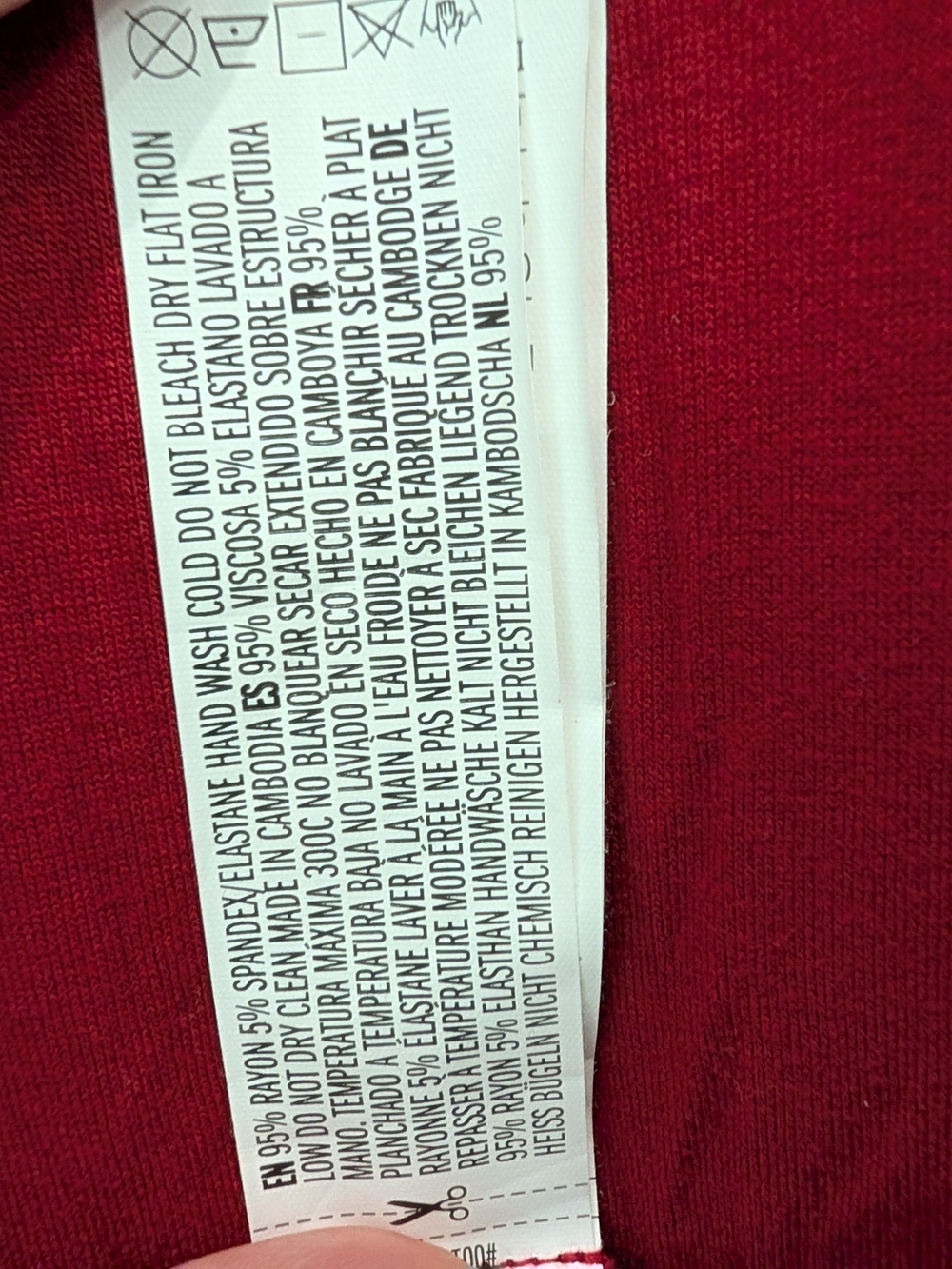 Forever 21 Deep Burgundy Long Sleeve Maxi Dress, Small - Picture 3 of 7